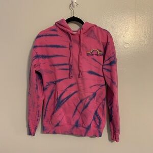 Barry’s Bootcamp Tie Dye Pride Hoodie Sweatshirt